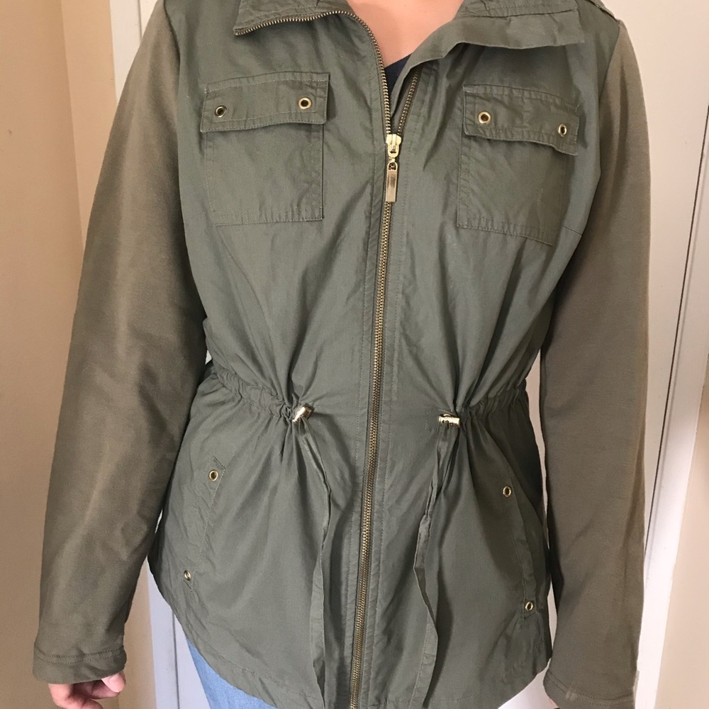 Green Utility Jacket Size Small